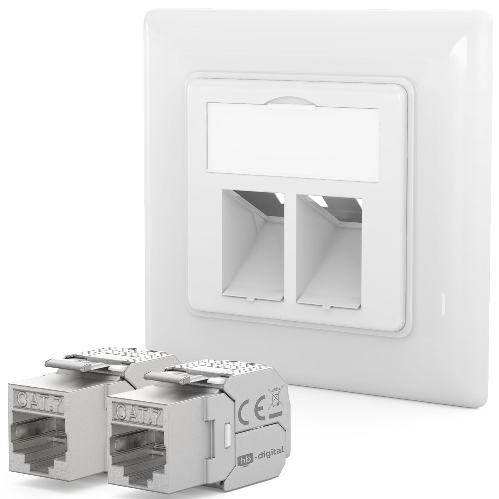 Presa Plug Keystone Fracarro Cat 6 Rj45 1.5a - 287706 - Foto 3