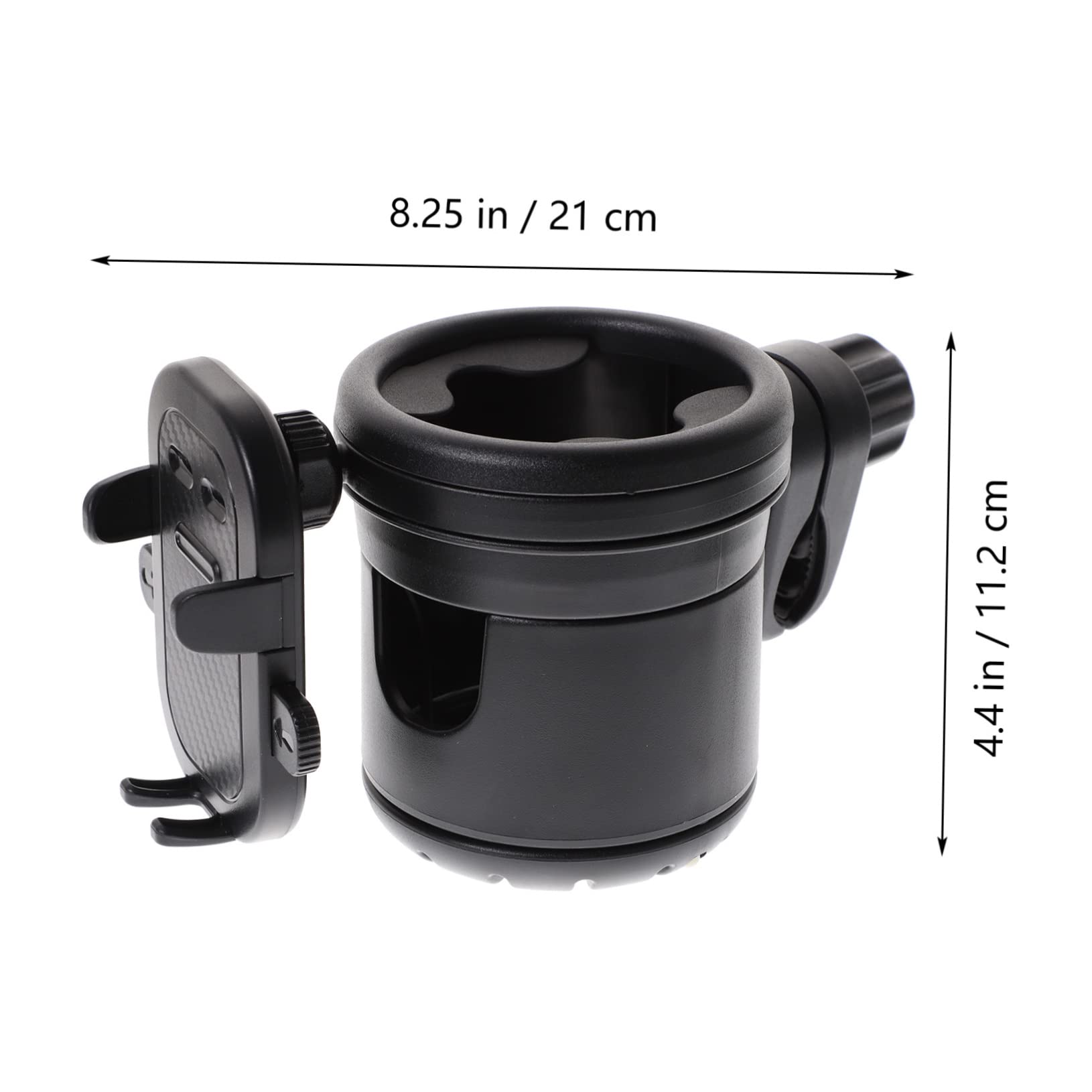 ifundom Stroller Multipurpose Baby Bottle Holder Universal Clip-on Cup Phone Holder for Bikes Scooters Wheelchairs