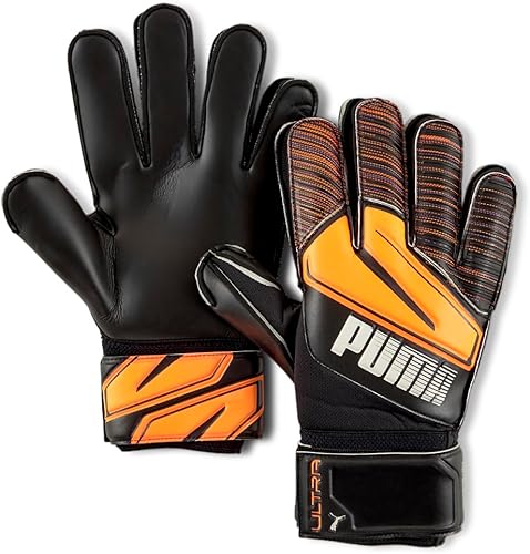 PUMA Guantes de portero Ultra Protect 2 RC para hombre, tacos de fútbol, color negro