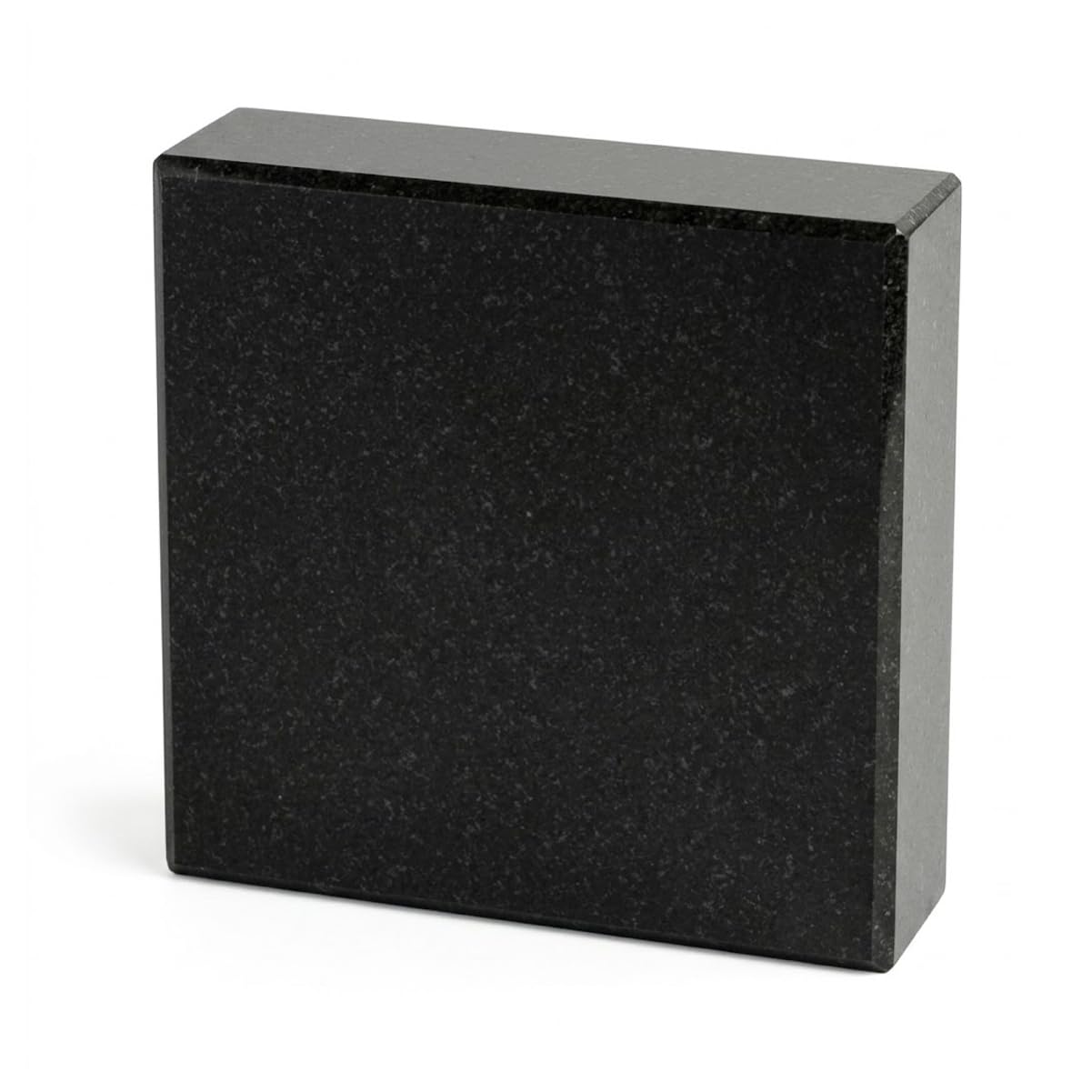 Designgrab « Socle pour vase et lampe » en granit, noir suédois SS1, pour vase de cimetière, lanterne funéraire