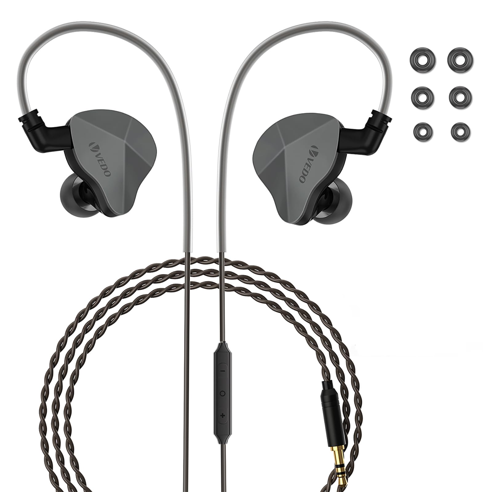 Fone De Ouvido Profissional KZ EDX Pro Intra-auricular Hi-Fi