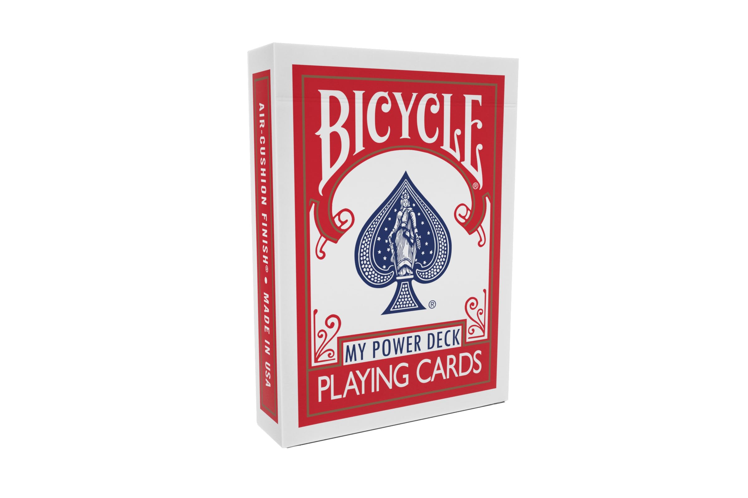 My Power Deck - Oznaczona gra karciana - 16 magicznych sztuczek - Czerwony kolor pleców