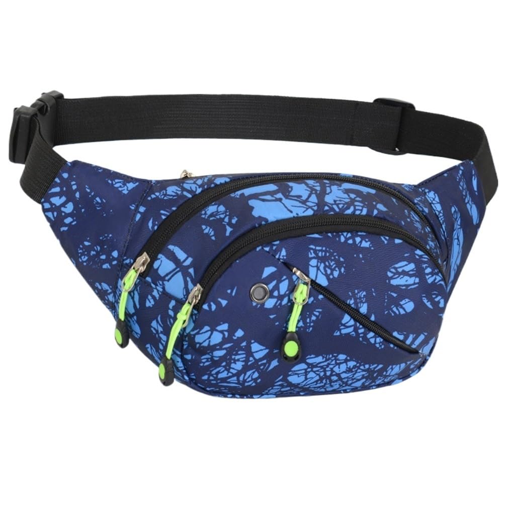 Riñonera para Móvil Bolso Cruzado Impermeable JFDBGU Estampado Floral para Viajes