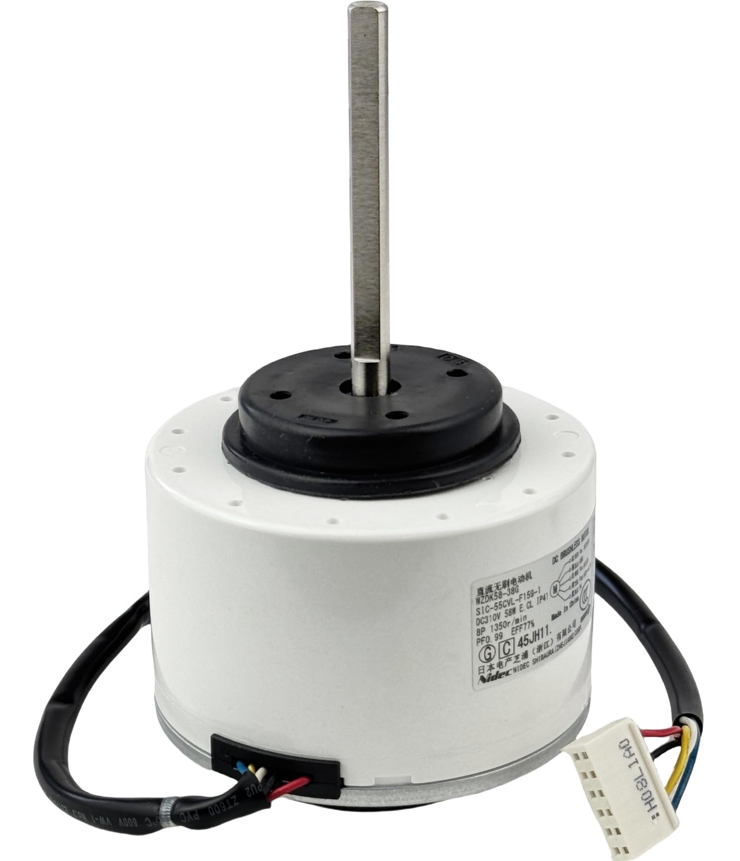 Klimaanlage Motor WZDK58-38G SIC-55CVL-F159-1 DC Bürstenloser Motor, 310V 58W 1350r/min CCW Inverter Klimaanlage Bürstenloser Gleichstrommotor für Klimaanlage