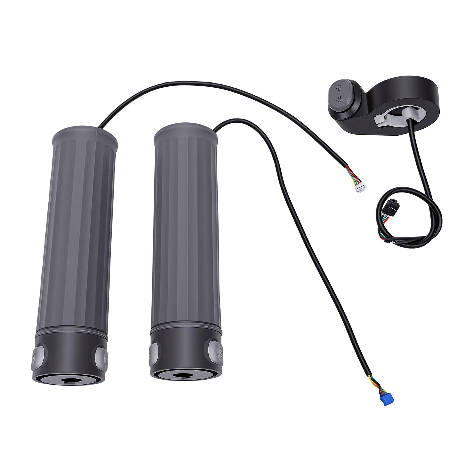 Alomejor Manopole Manubrio con Indicatori di Direzione, Accessori | Costruzione in Silicone Antiscivolo, Indicatori Luminosi Ad Alta intensità