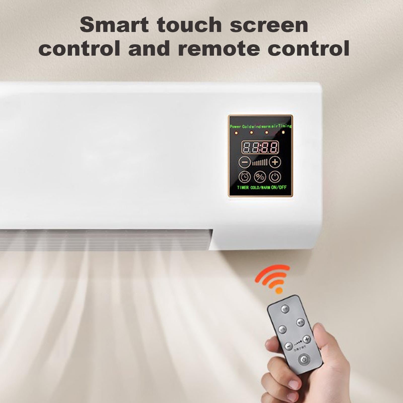 Aire Acondicionado Sin Unidad Exterior - 2000W Aire Acondicionado Portátil, AireAcondicionado Ultra Silencioso Y Portátil Con Control Remoto Y Temporizador De 8 Horas Para Dormitorio Oficina