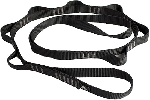 Miniatura 2 de Fusion Climb 7-Loop ProChain - Correa de nailon cosido resistente 43 x 0.75 pulgadas - Negro