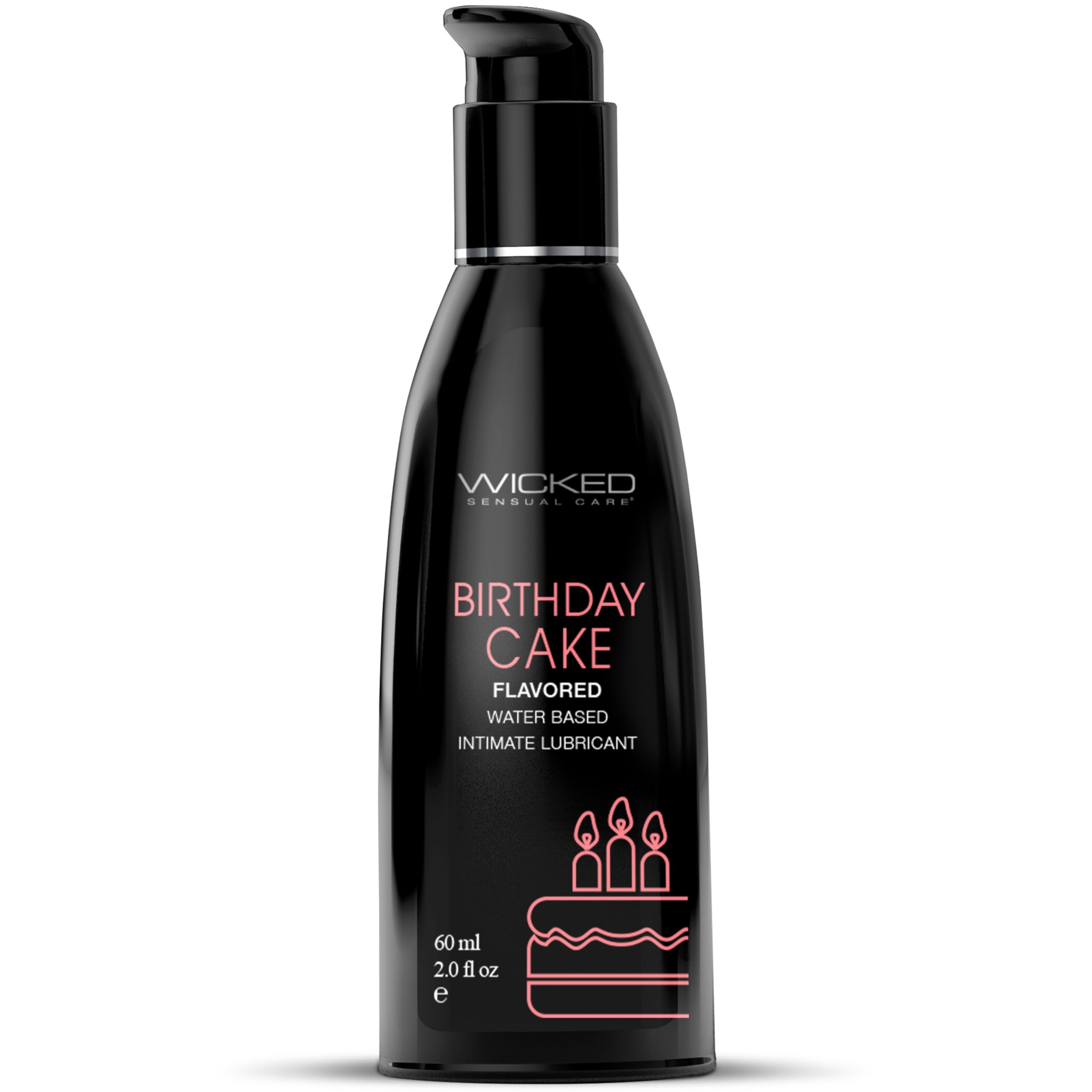 Wicked Sensual Care Birthday Cake Lubricant 60 ml Transparent