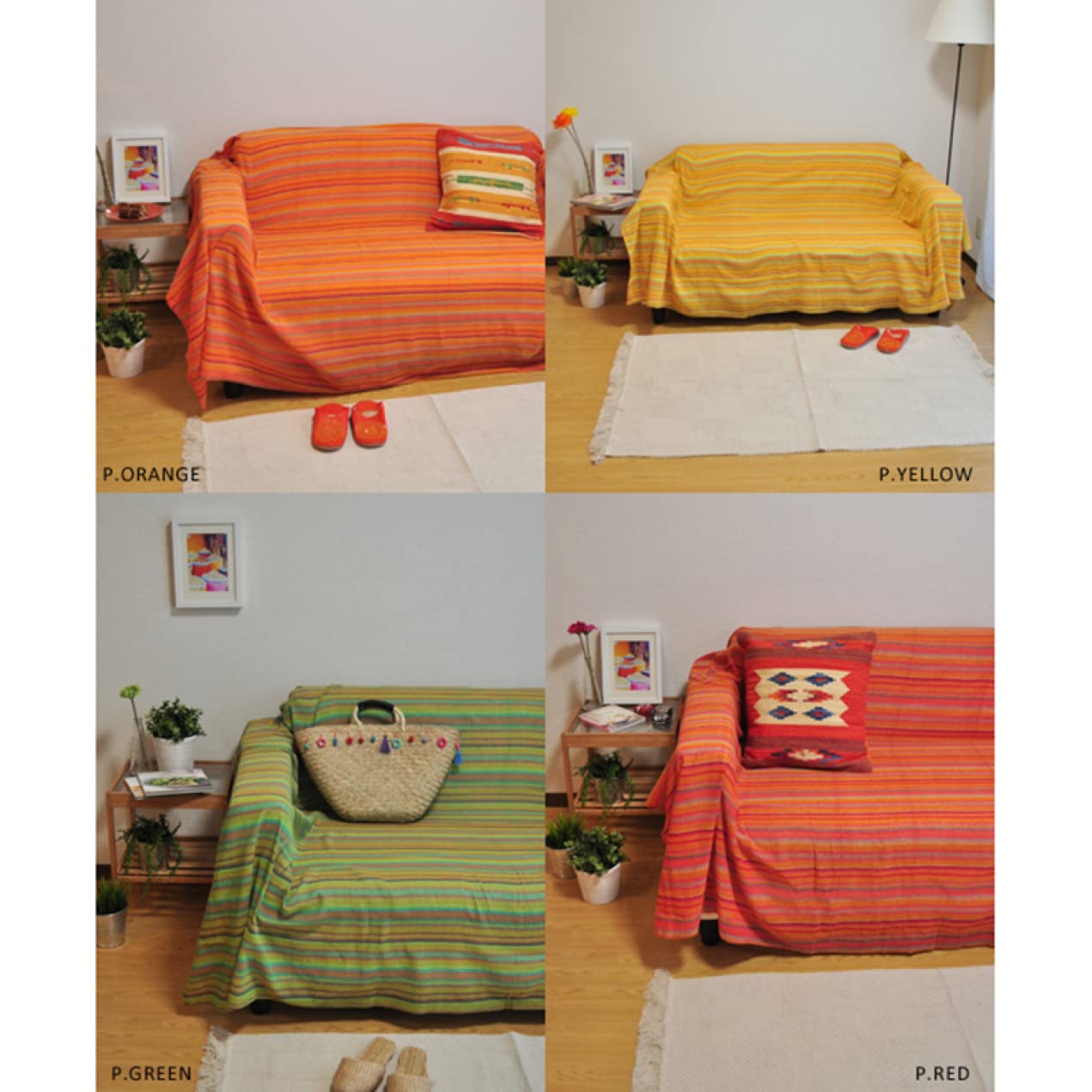 Amazon.co.jp: DB3NK マルチカバー マルチボーダー 200*300 約200