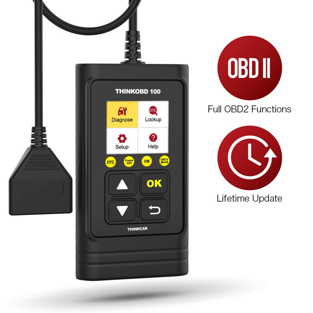 Buy thinkcar Thinkobd 100 OBD2 Scanner with Full OBD2 Functions Read