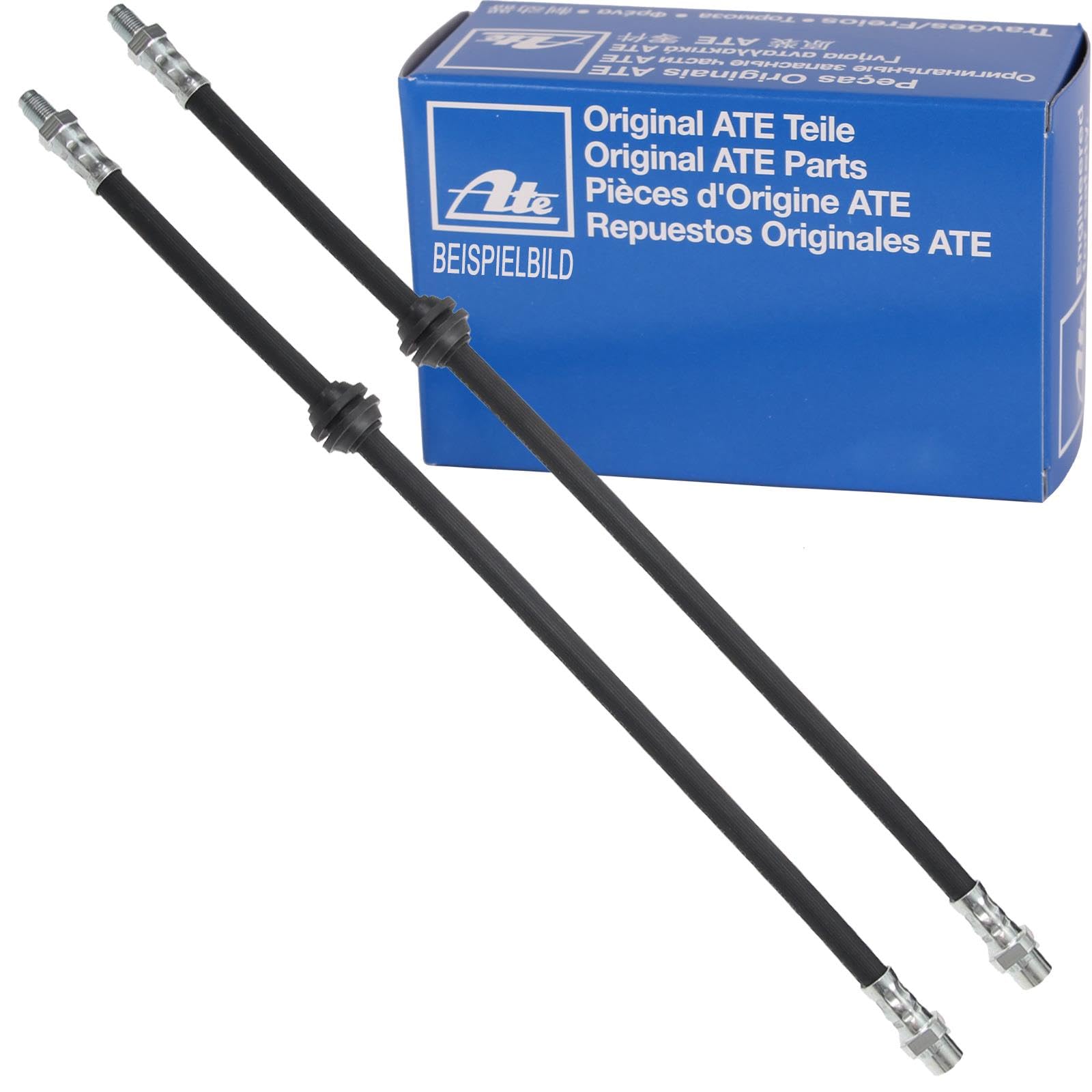 2xATE Bremsschlauch Vorderachse+1L ATE Dot 4