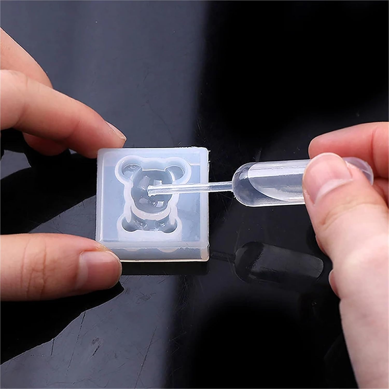 Cupcakes Pipettes 600 Pcs Mini Liquid Squeeze Droppers Disposable Jam Dropper for Cupcake Sauce Transfer Pipettes Dessert Tools(Cylinder)