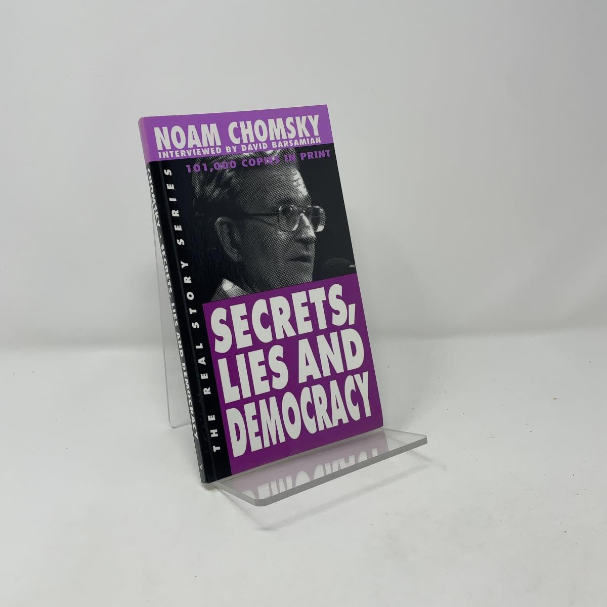 Buy Secrets, Lies and Democracy: Noam Chomsky Interviewed by David Barsamian (Real Story) — BookShops.in