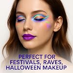 12 Colors Matte Liquid Eyeliner Set Glow Rainbow Colorful Neon Eyeliner Pencil Pigmented Waterproof Smudgeproof Long Lasting Gel Eye Liner Eye Makeup Gift Kit for Women (Set C)