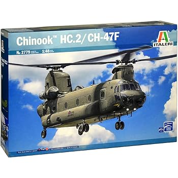 Italeri 510002779 Chinook HC.1/CH-47D, 1:48