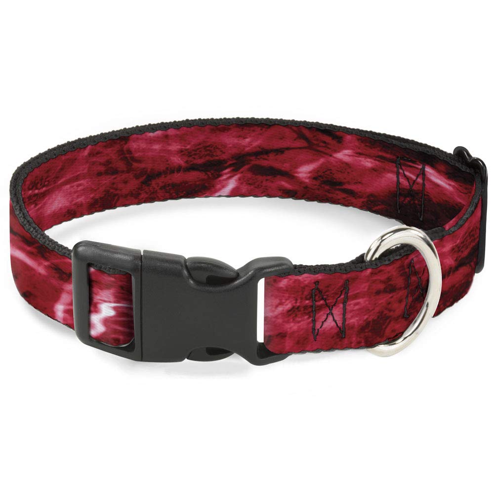 Collier animal Mossy Oak rouge pour les randonnées en forêt sauvage