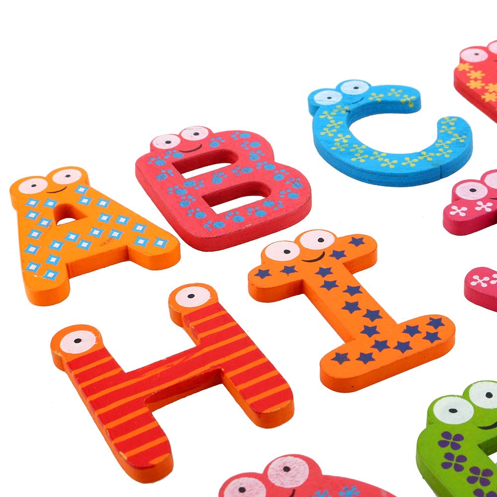 Magnet Frigo Montessori Lettres Magnu00e9tiques Avec Motifs Animaux 26 Aimants ABC Pour Les Enfants Lettre Magnetique