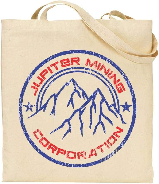 Jupiter Mining Corporation - Sci-Fi - British Comedy - RD - Space - TOTE BAG - Shaw T-Shirts® - Reusable - Shopper - Canvas - Shoulder Bag