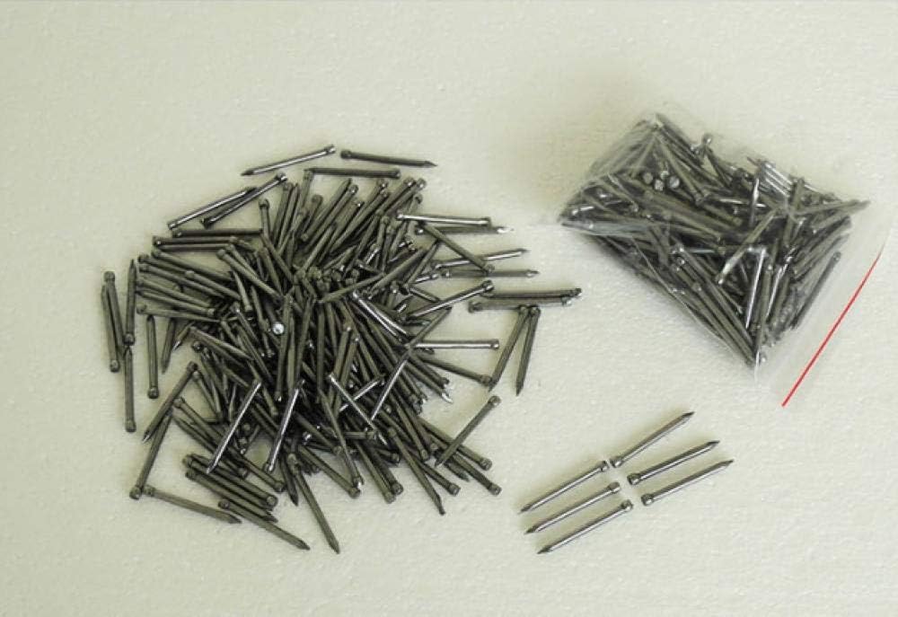 Clavos de Cemento,Clavos de Pared Tachuelas Clavos Zócalo de Piso de Madera, Clavos de Acero sin Cabeza, Clavos de aleación de Cromo-níquel, Clavos de Cemento(3cm*160)