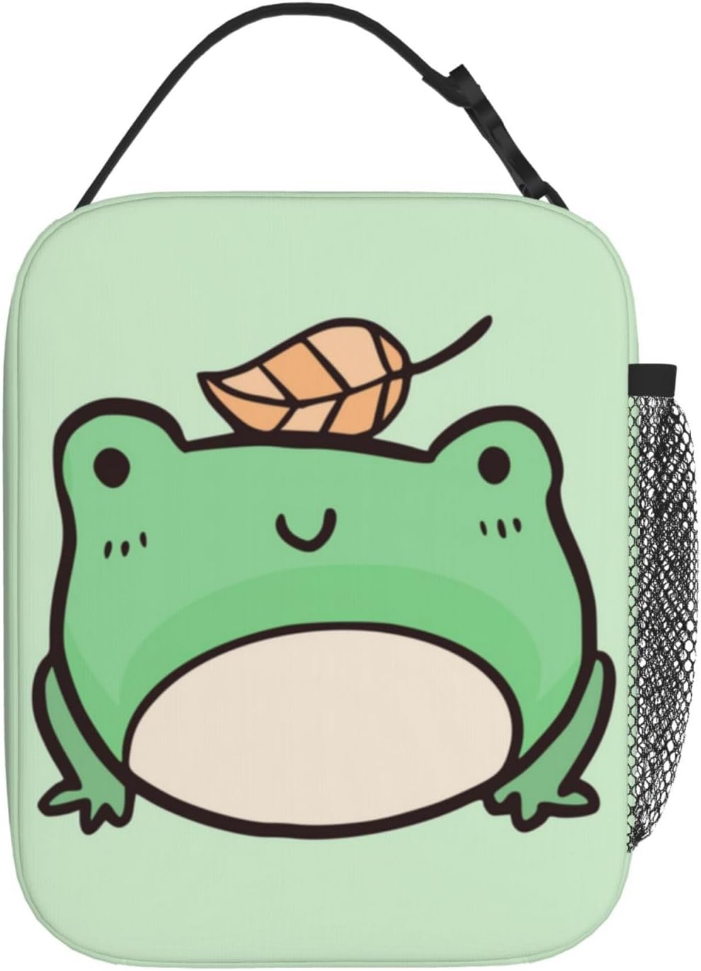 Frog and Mushroom Lunch Box Insulated Cute Lunch Bag for Kids Girls Boys image 3