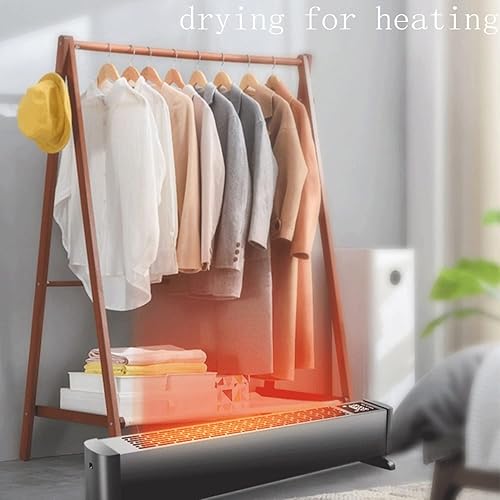 Miniatura 6 de Calentador de radiador de aceite, calentador de zócalo, calentador de panel de zócalo eléctrico, termostato y temporizadorconvector Radiador para