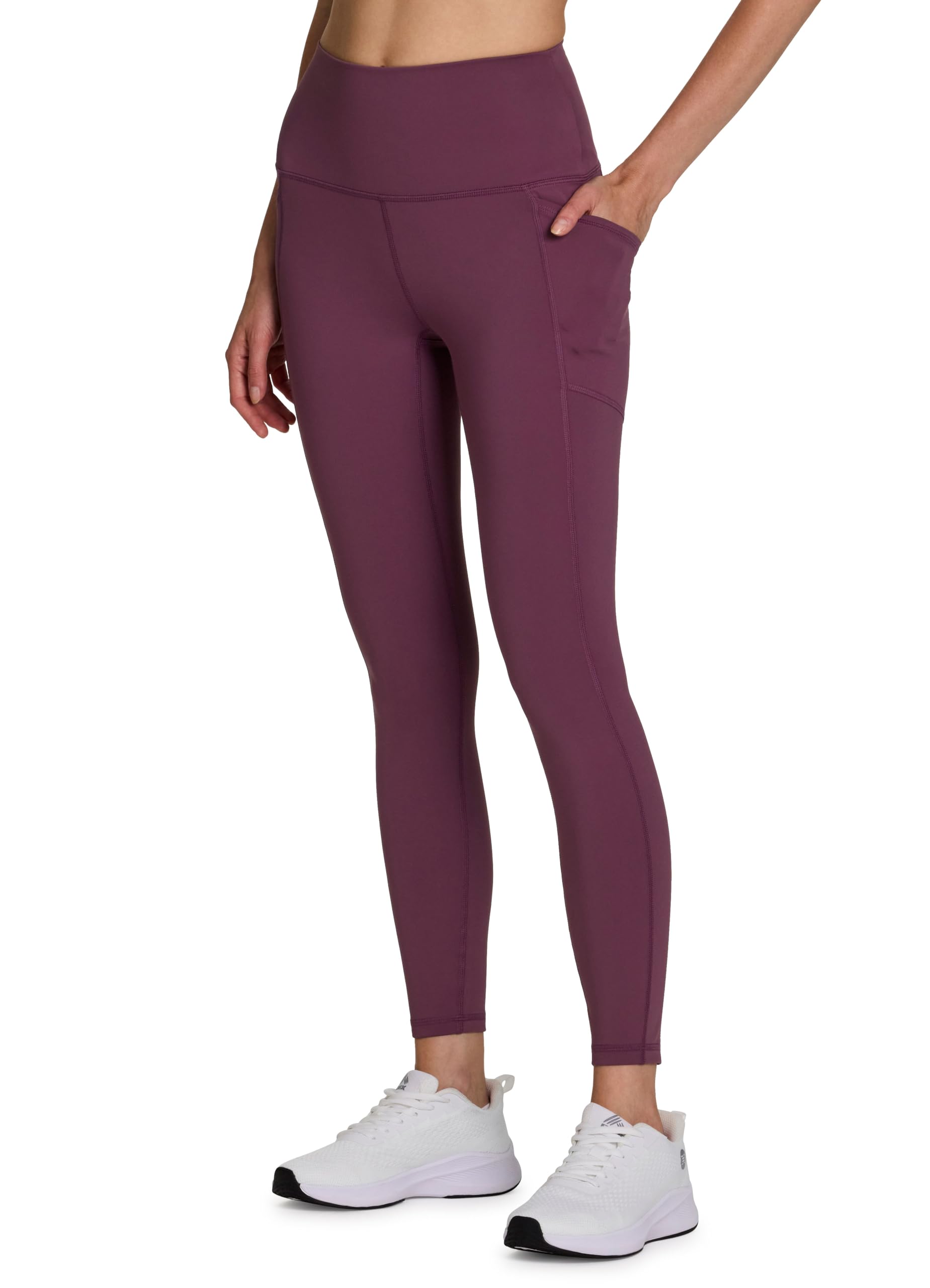 RBX Active High Waisted Squat Proof Workout Yoga Leggings with Pockets for Women