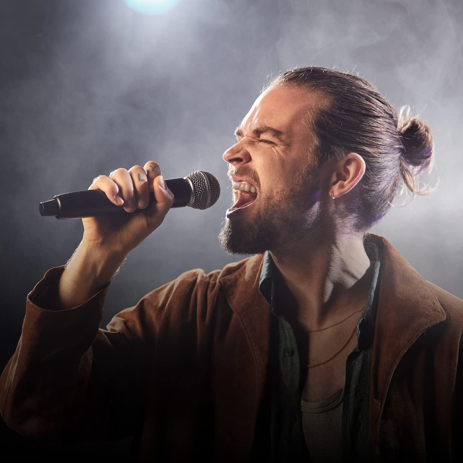 Shure GLXD14+/PGA31 Dual Band Pro Digital Wireless Mikrofonsystem für Redner, Künstler, Präsentationen - 12-Stunden Akkulaufzeit, 30m Reichweite | PGA31 Headset-Mikrofon, Einzelkanal-Empfänger.