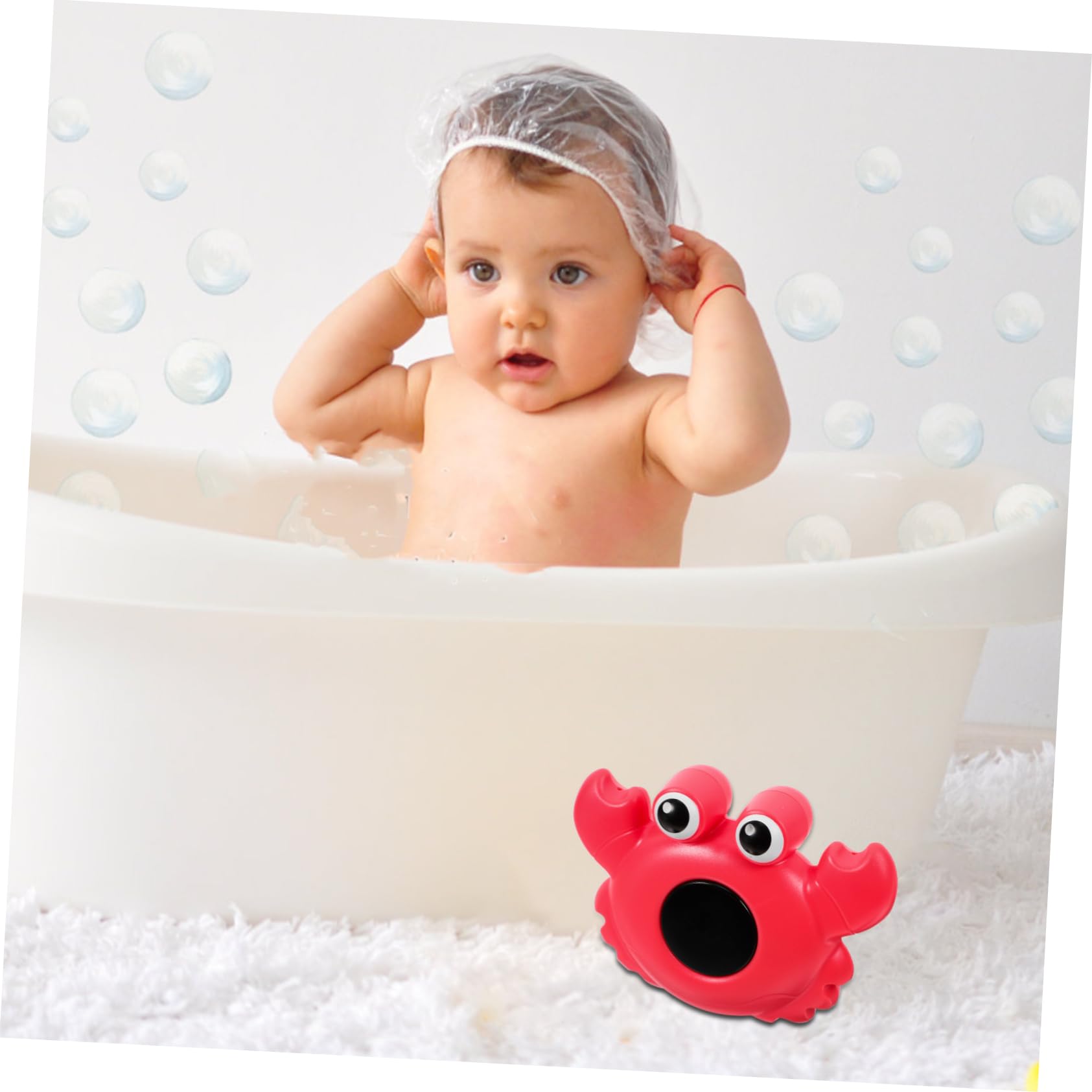 TOYANDONA 3pezzi Termometro Digitale Per Forma Di Animale Termometro Per Vaschetta e Piscine Per Misurazione Accurata Della Temperatura Design Adorabile e Resistente