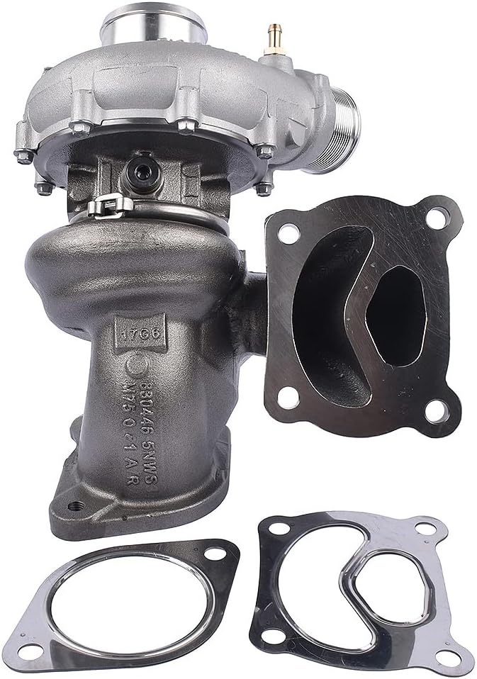 Turbocharger with Billet Wheel 450HP Replacement for Ford Mustang 2.3L 2015-2021 OE# 821402-0007 821402-0006 FR3E9G438CC FR3E9G438CG 2318260 2106406