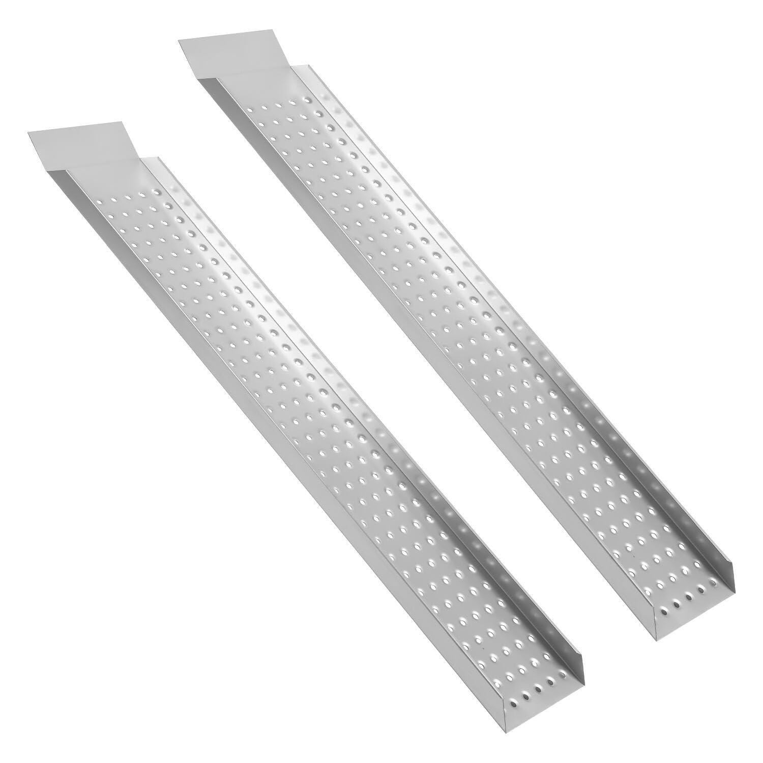 Ikodm Rampa załadunkowa 2 x 135 cm, maks. 400 kg, rampa załadunkowa, rampa do przyczepy, rampa załadunkowa, rampa motocyklowa, zestaw 2 szt
