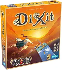 Asmodee, Dixit, Jogo de Tabuleiro para Família, 3 a 8 jogadores, Idade +8, Partidas de até 30 minutos