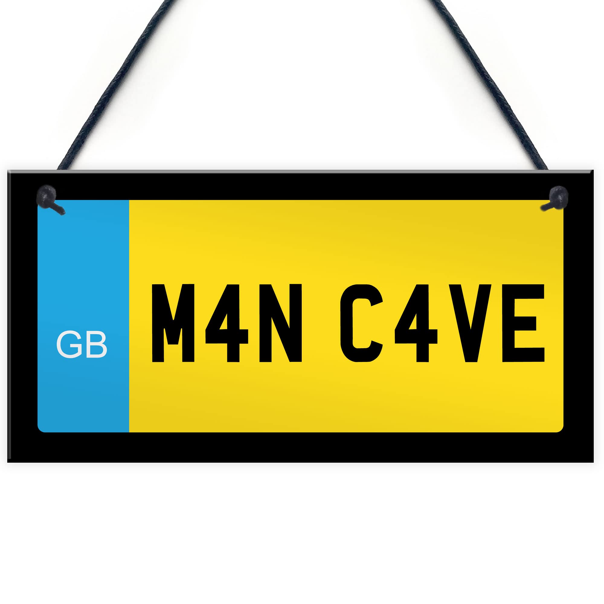 Red Ocean Man Cave Sign Hanging Wall Sign Shed Sign Gift For Dad Uncle Grandad Gift For Him