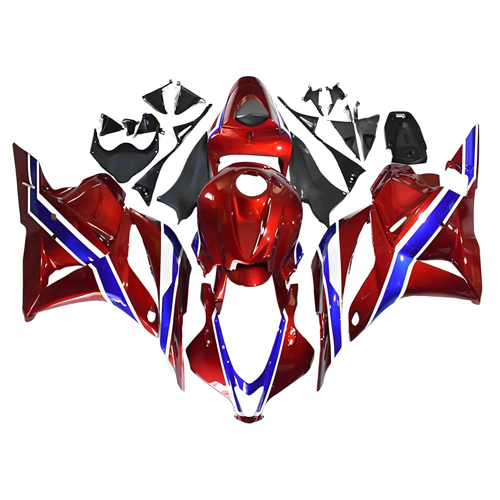 Red Blue Injection Fairing Kit Fit for Honda CBR600RR F5 2009 2010 2011 2012 CBR 600RR 09 10 11 12 ABS Plastic Bodywork Motorcycle Body Frame
