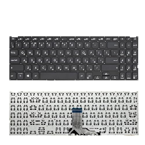 ASUS Vivobook X509 M509 M509DA X515DA X515MA FL8700 FL8700d Y5200F V5200JP V5200U�p US ���V�A�� SP BR �m�[�g�p�\�R���L�[�{�[�h(RU Black)