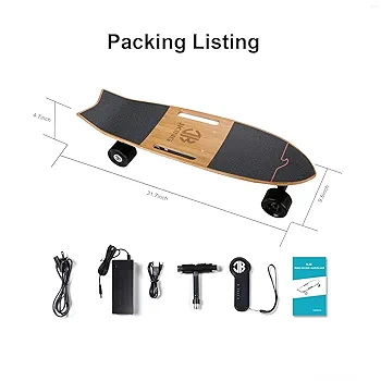 Amazon.com : Jking Electric Skateboard Electric Longboard
