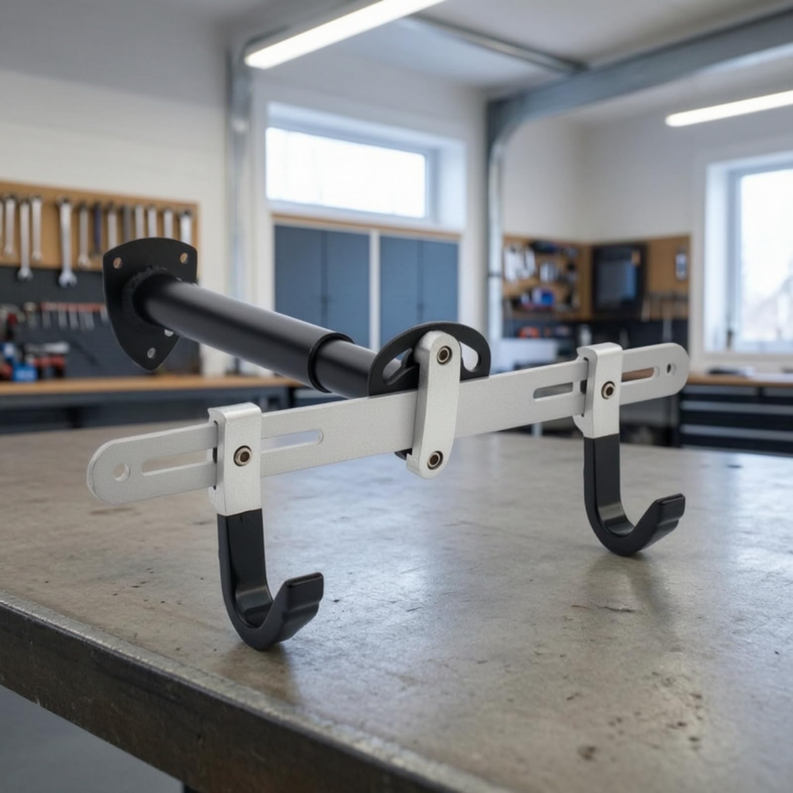 Portabici da Parete Salvaspazio Supporto in Metallo Rastrelliera per Ciclisti, Appartamento, Officina