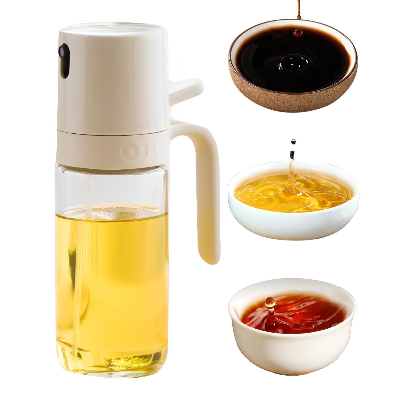 オイルスプレー 250ml + キッチンバサミ*3 Amazon｜250mlスプレーオイルボトルキッチン家庭用ガラス