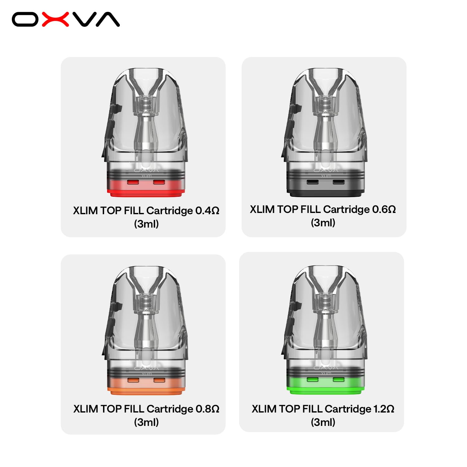 Amazon | OXVA XLIM 交換用 PODカートリッジ（3個入）｜対応機種：Xlim