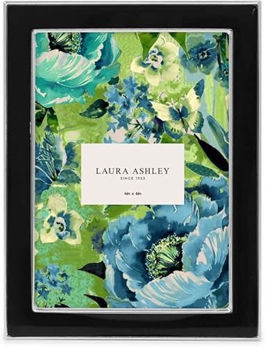 Miniatura 9 de Laura Ashley Marco de fotos esmaltado rosa de 5 x 7 pulgadas, borde de metal dorado con caballete, para encimera, encimera, exhibidor de mesa,