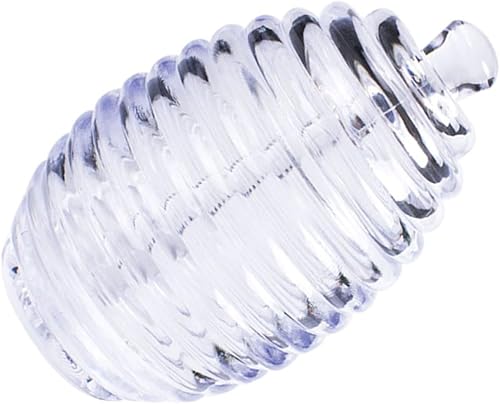 DECHOUS 1 juego de mini tarros de miel, frasco de almacenamiento de miel para el hogar, cocina, tarro de miel transparente, recipientes de miel de