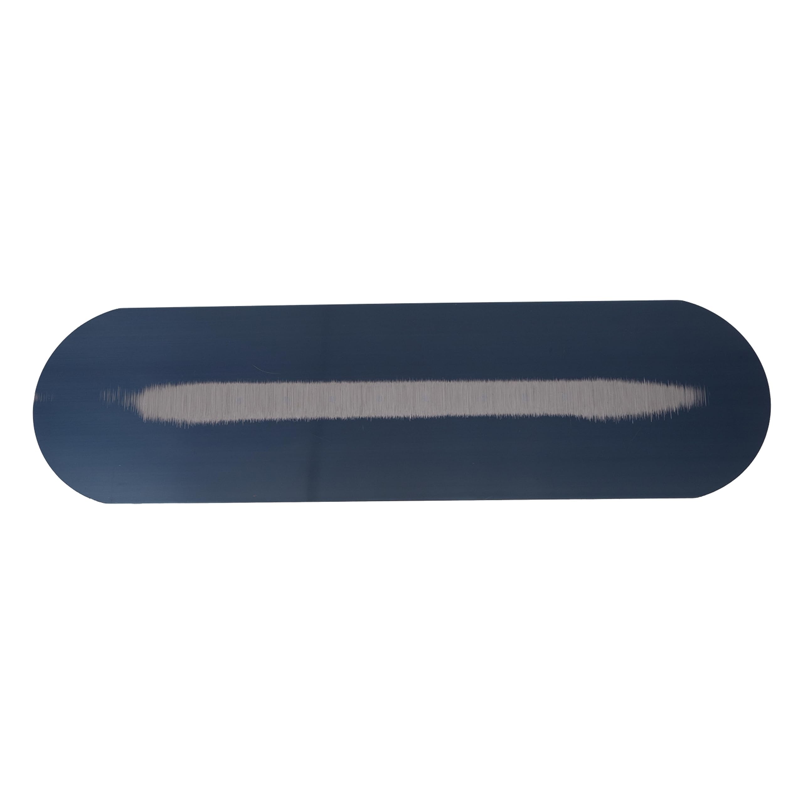 Cazzuola da piscina Marshalltown con manico in legno, acciaio blu, cazzuola per pavimenti e calcestruzzo, dimensioni della cazzuola: 406x114 mm