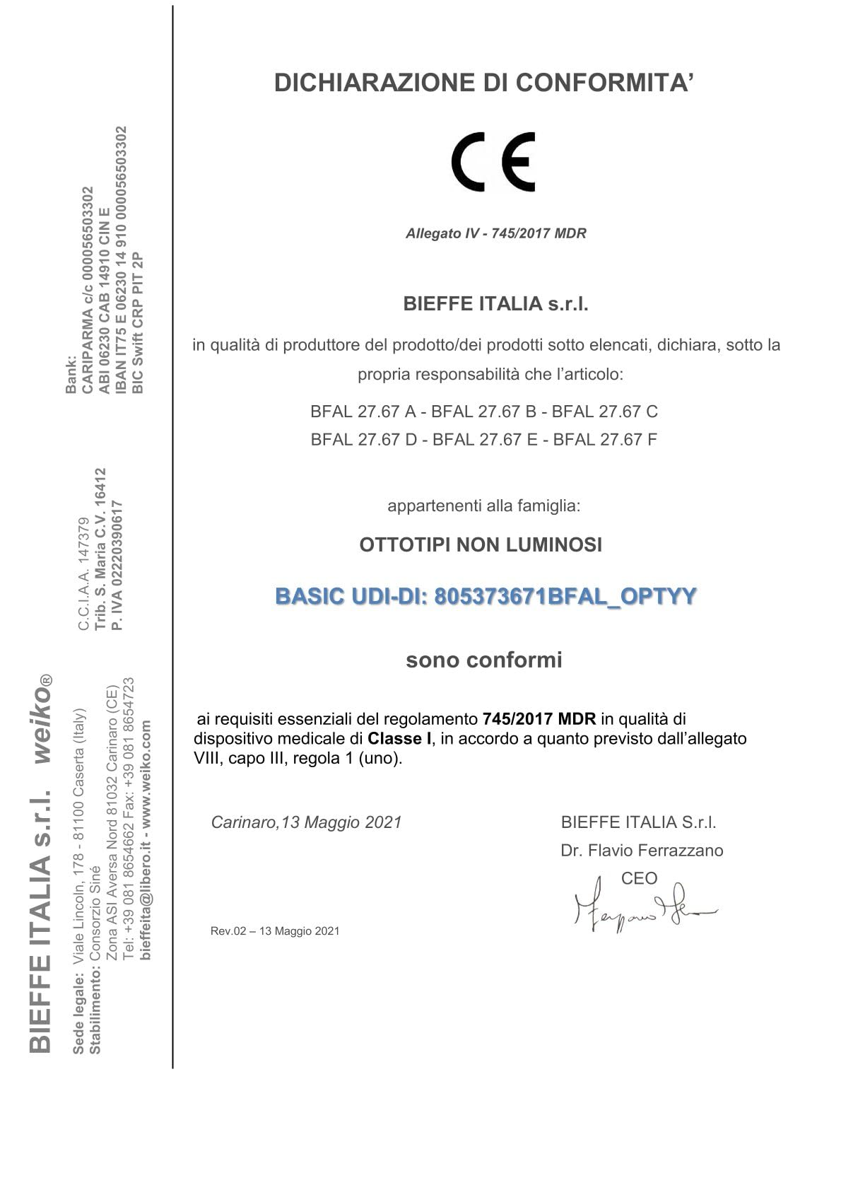 GIMA 27390 Ottotipo Non Luminoso Armagnac, 5 M, Confezione 1 Pezzo