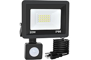 Motion Activated Floodlight for Seamless Outdoor Illumination