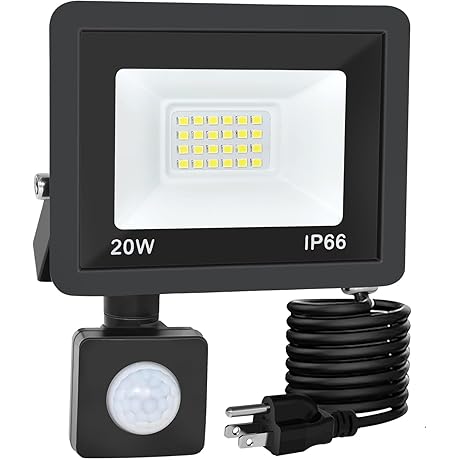 Motion Activated Floodlight for Seamless Outdoor Illumination