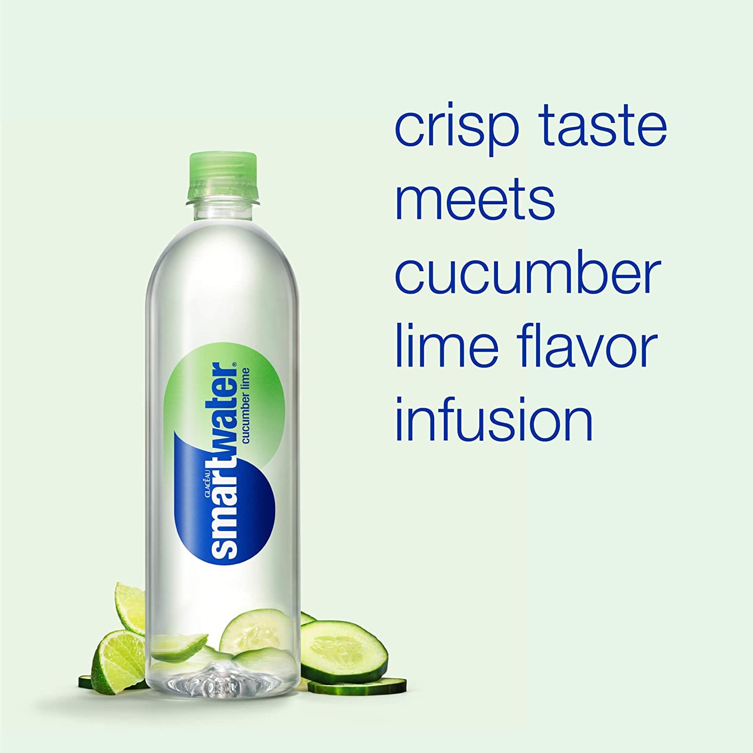Buy Smartwater Flavored Drinking Water Cucumber Lime Vapor
