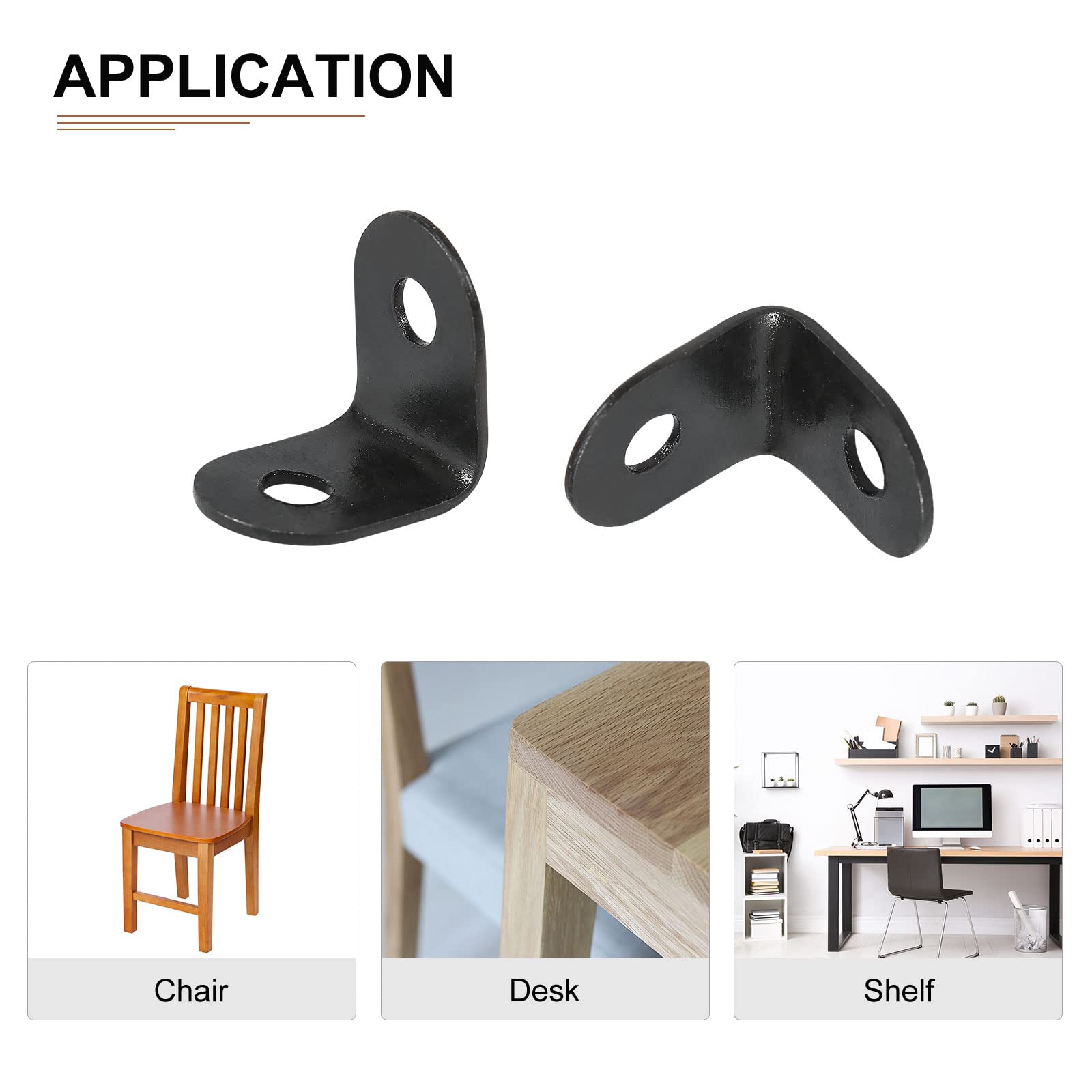 DTGN L Brackets - 12 Pack for Furniture Repair -4 DTGN L Brackets - 12 Pack for Furniture Repair -4