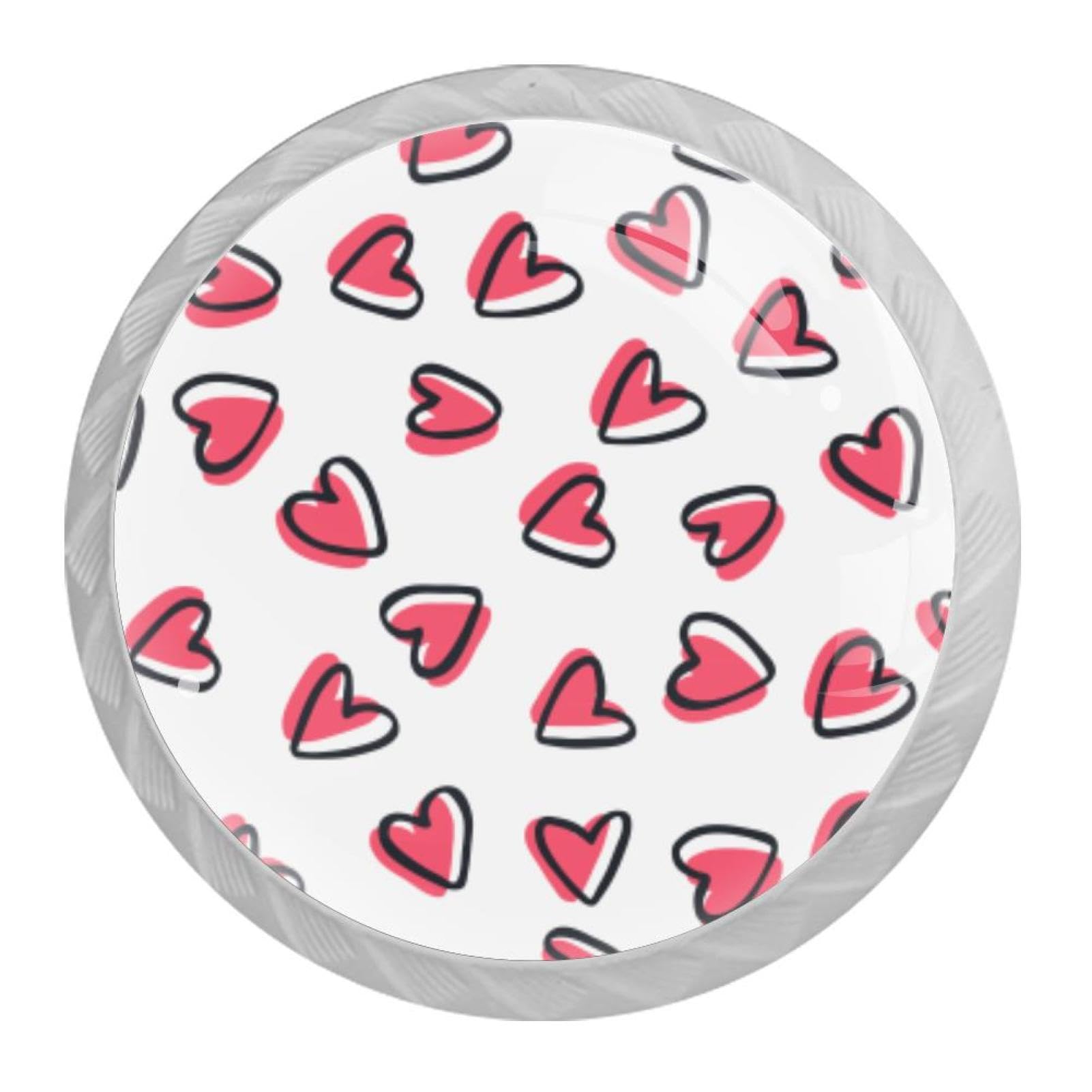 Tqmspg Multi Hearts Pattern