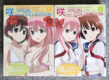 咲-Saki- ビジュアルファンブック全巻セット 咲画集 咲15thアニバ Amazon.co.jp: 咲 saki 画集(初版帯付)+15周年記念パンフレット