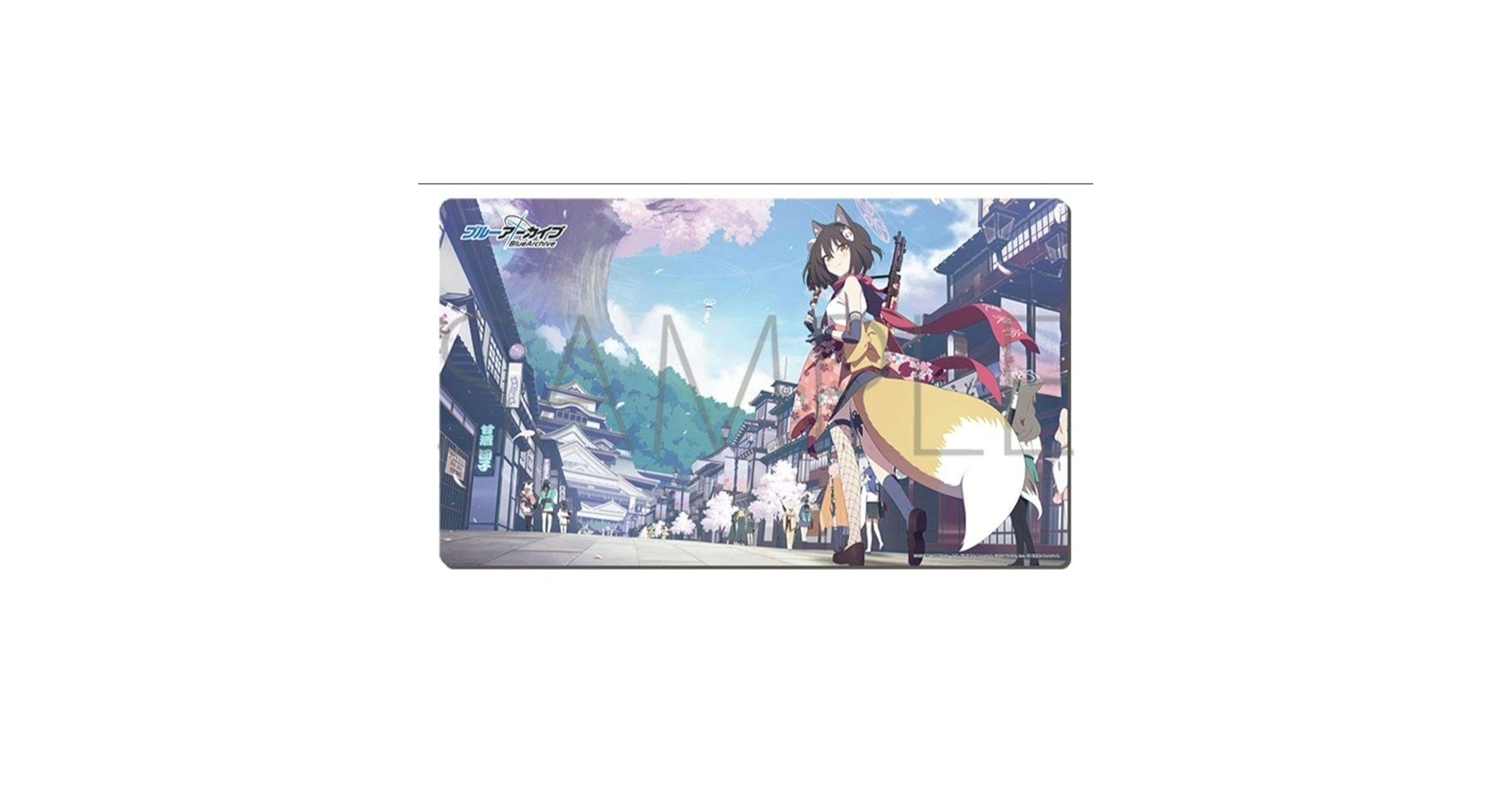 Amazon.co.jp: ブルーアーカイブ ブルアカ プレイマット 桜花