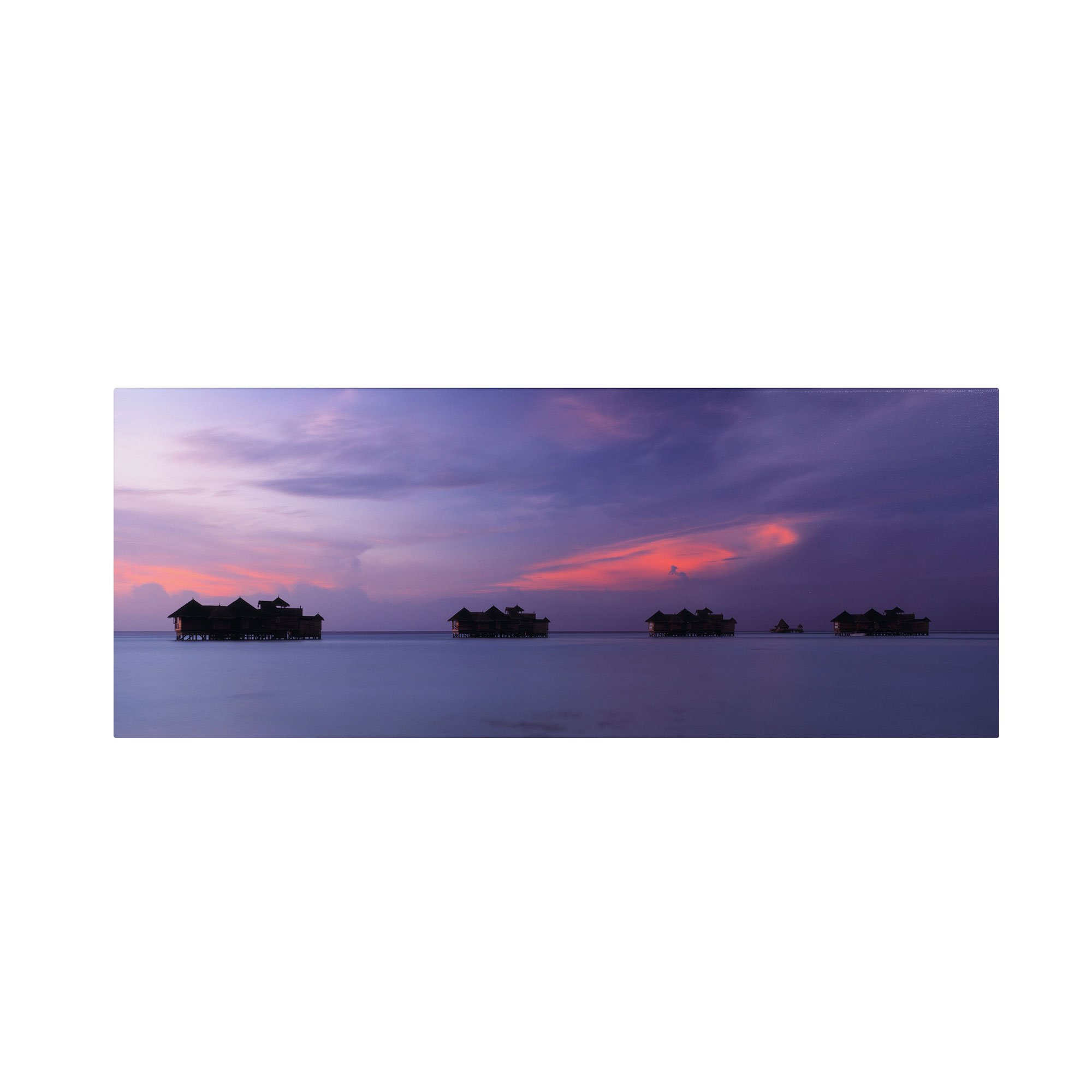 Twilight Tranquility Artwork by David Evans, 16 by 47-Inch Canvas Wall Art